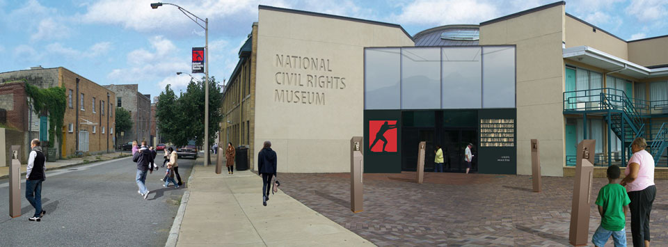 Self Tucker Architects Portfolio National Civil Rights Museum Renovation