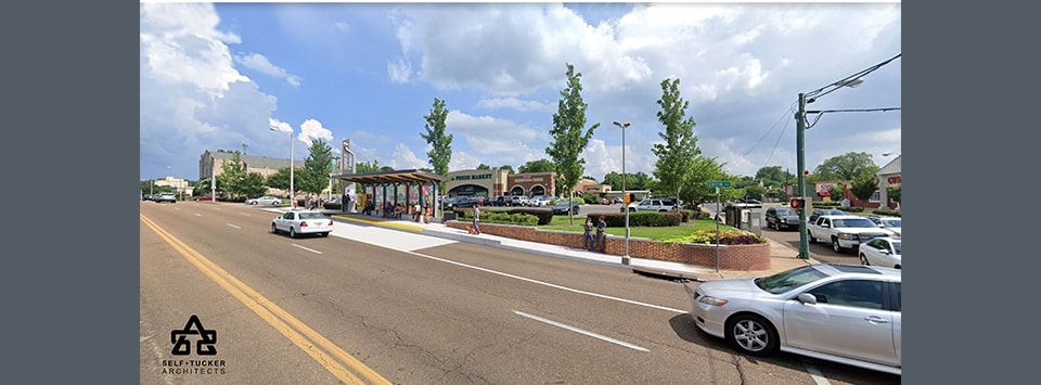 Memphis Innovation Corridor BRT Stations Image