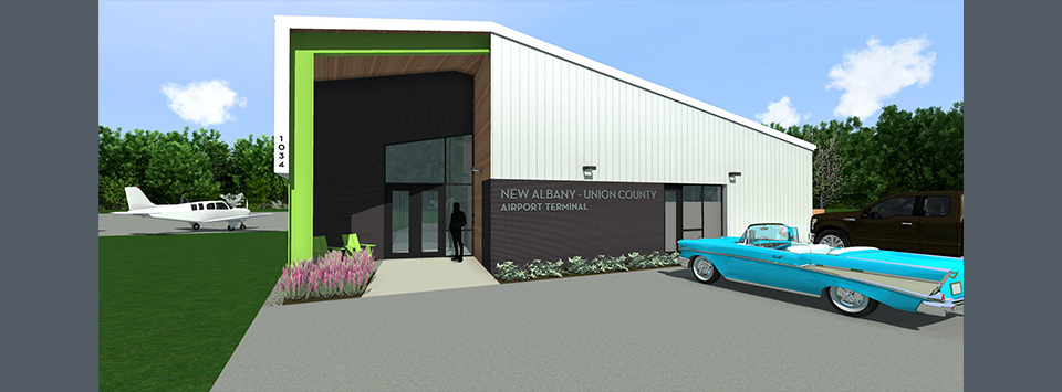 New Albany-Union County Airport Terminal Building Image
