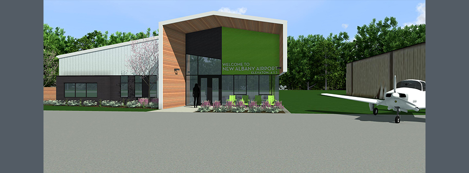 New Albany-Union County Airport Terminal Building Image