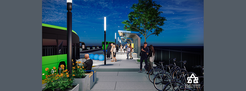 Memphis Innovation Corridor mConnect BRT Stations Image